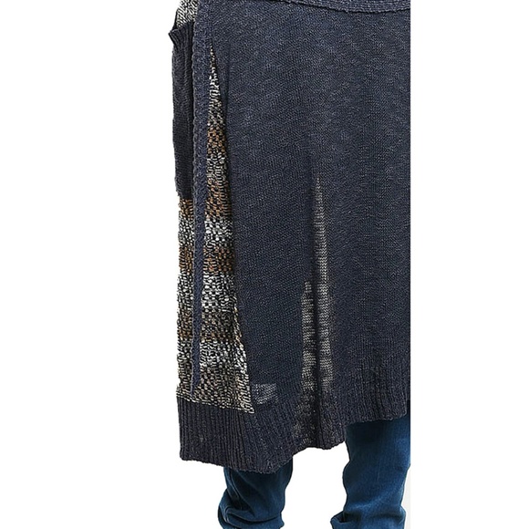 PLUS Knit Maxi Long Belted Duster Sweater Cardigan - Picture 6 of 8